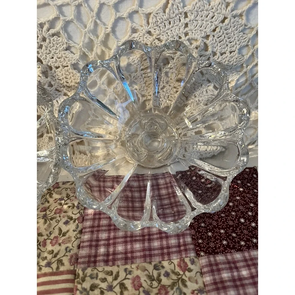 Sconce Glass Candle Holder Part 2 Piece Home Interiors